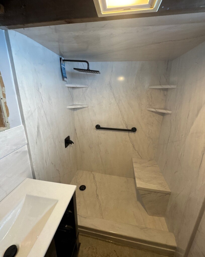 After - Tub To Shower Conversion, Tawas St, Madison Heights, MI 48071