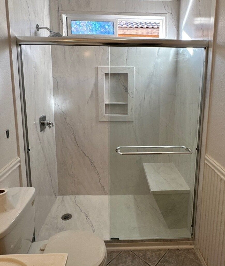 Tub To Shower Conversion, Whitedove Ln, Murrieta, CA 92563