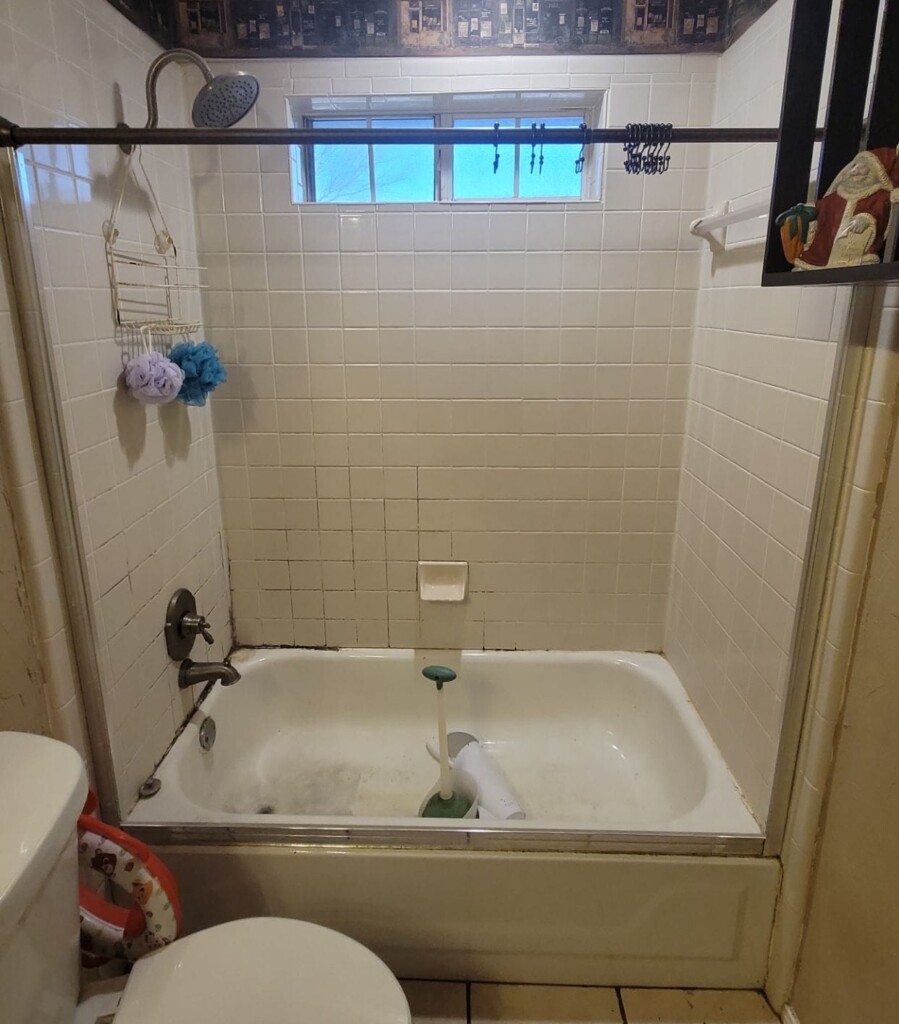 Before - Tub To Shower Conversion, Great Divide Dr, Fort Worth, TX 76137