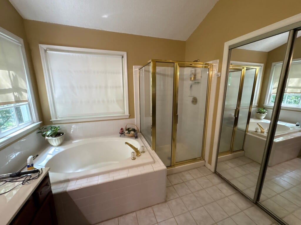 Before - Shower Remodel, Bayleaf Ln, Greensboro, NC 27455
