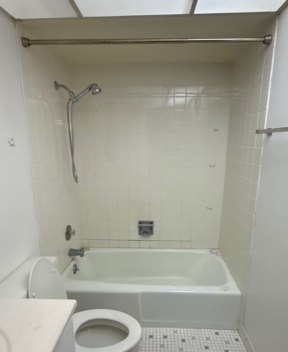 Before Bath Remodel