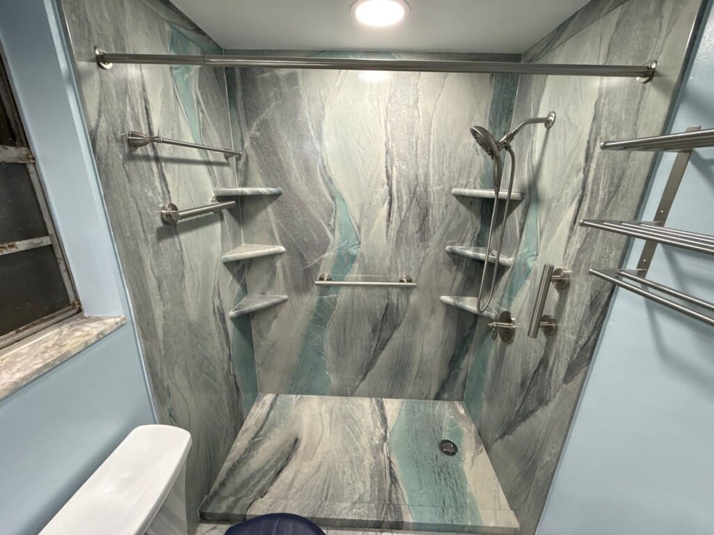 After - Tub To Shower Conversion, SW Shore Blvd, Tampa, FL 33609