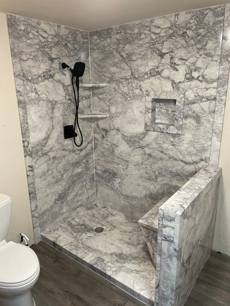 After - Shower Remodel, Artesian Dr, Milford, MI 48381