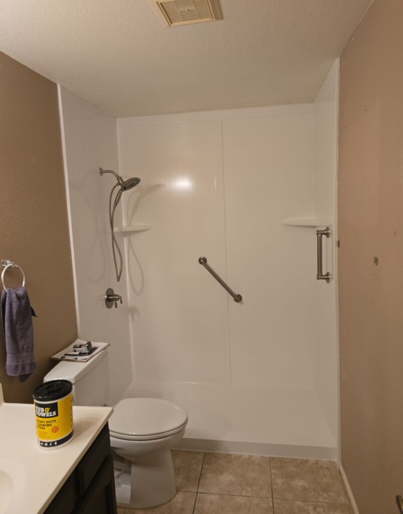 After - Tub To Shower Conversion, Dawn Dr, Tempe, AZ 85284
