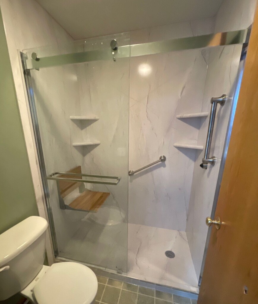 After - Tub To Shower Conversion, N 15th, Lincoln, NE 68521