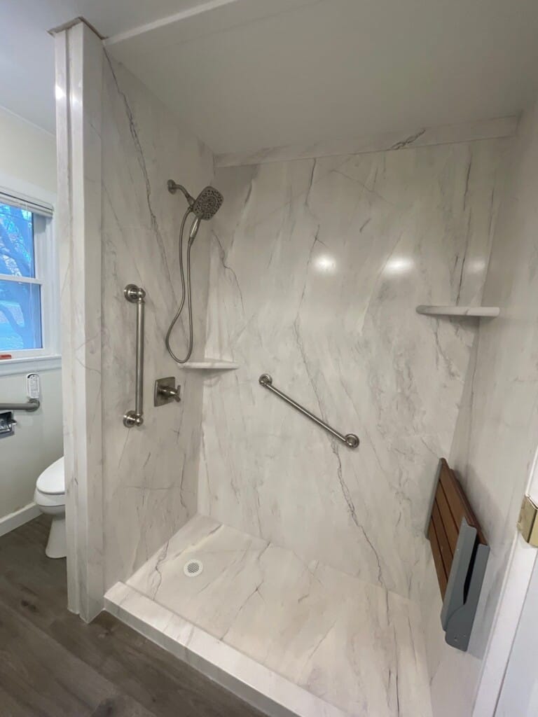 After - Tub To Shower Conversion, High St, Meridian Charter Township, MI 48840