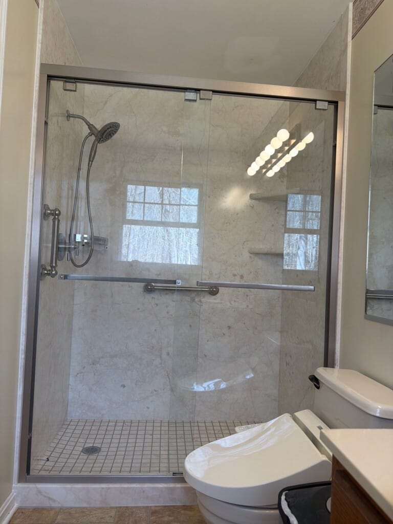 After - Tub To Shower Conversion, Stocketts Run Rd, Davidsonville, MD 21035