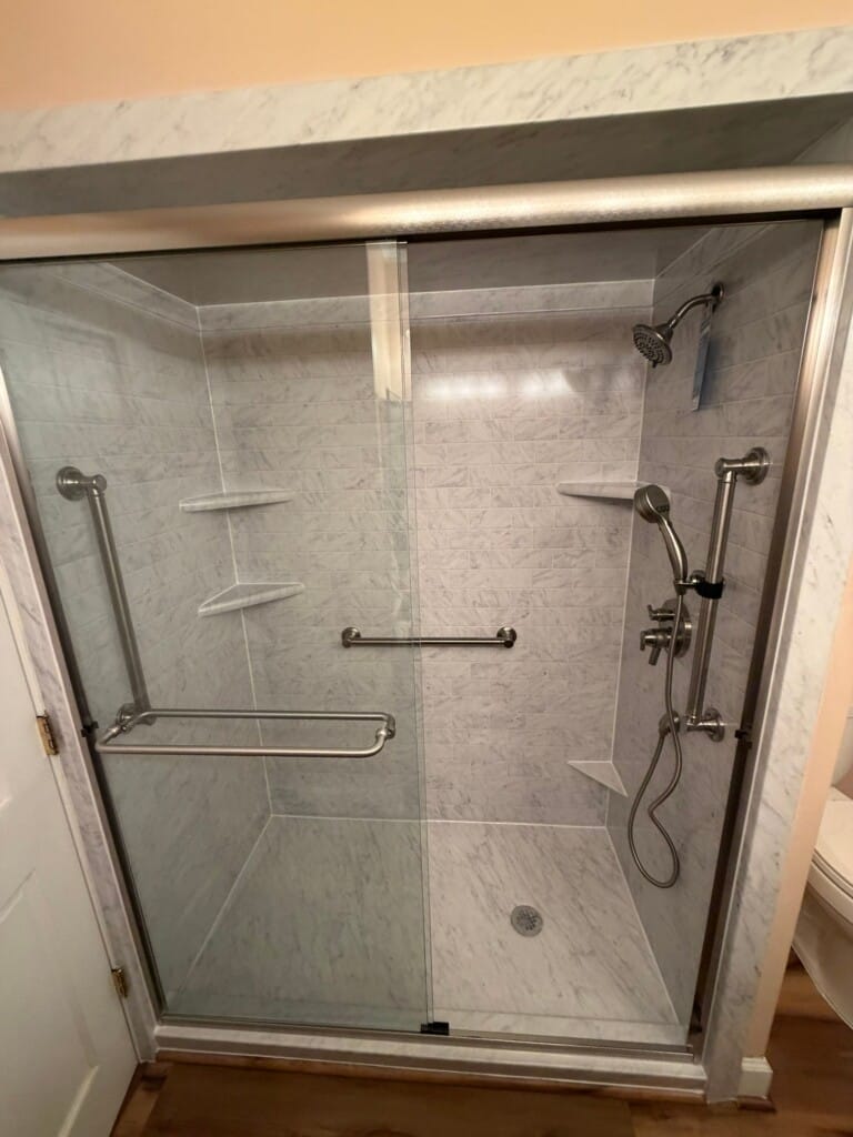 After - Tub To Shower Conversion, Sterling, Sterling Heights, MI 48310
