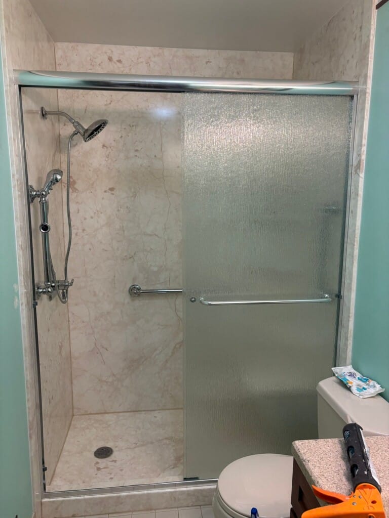 After - Tub To Shower Conversion, Pine Cone Dr, Woodhaven, MI 48183