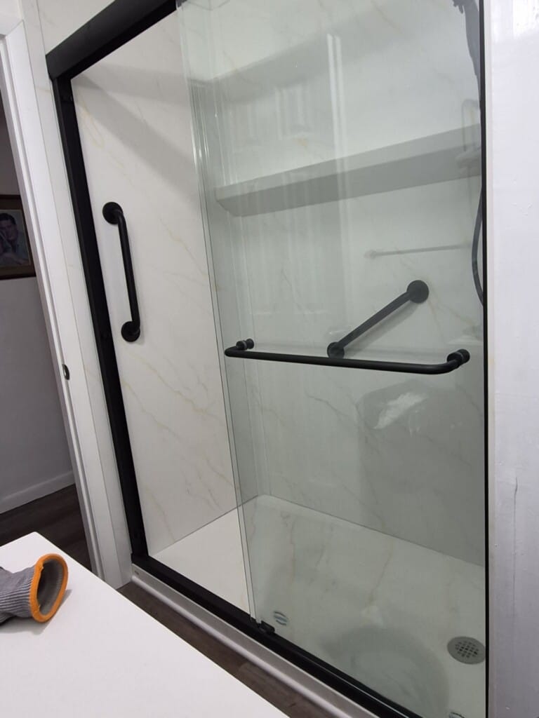 After - Tub To Shower Conversion, S 31st W Ave, Tulsa, OK 74107
