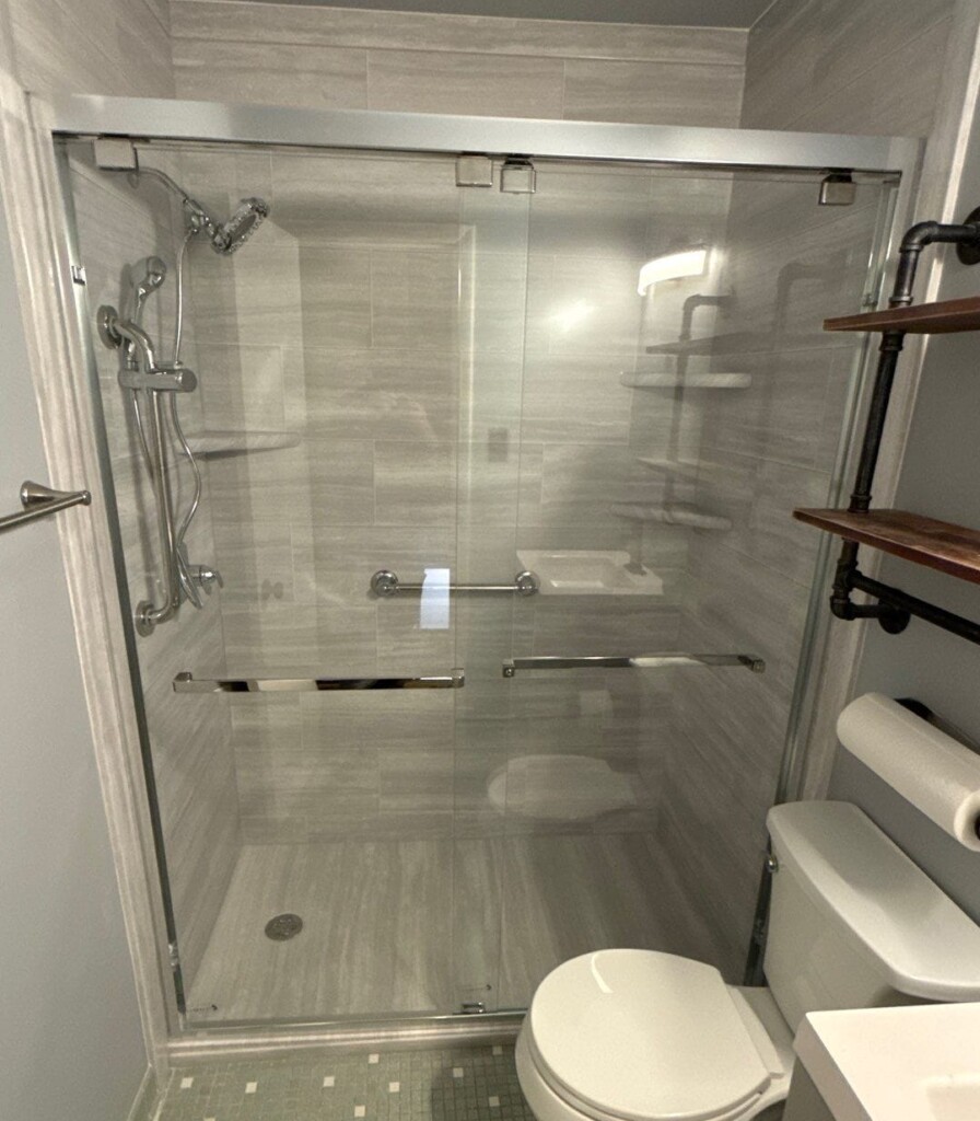 After - Tub To Shower Conversion, Cooper St, Alexandria, VA 22309