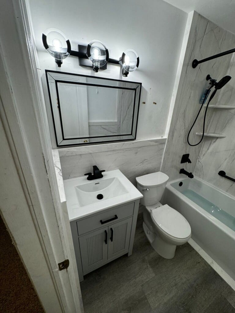 After - Bath & Shower Combo, Brittany Ave, Eastpointe, MI 48021