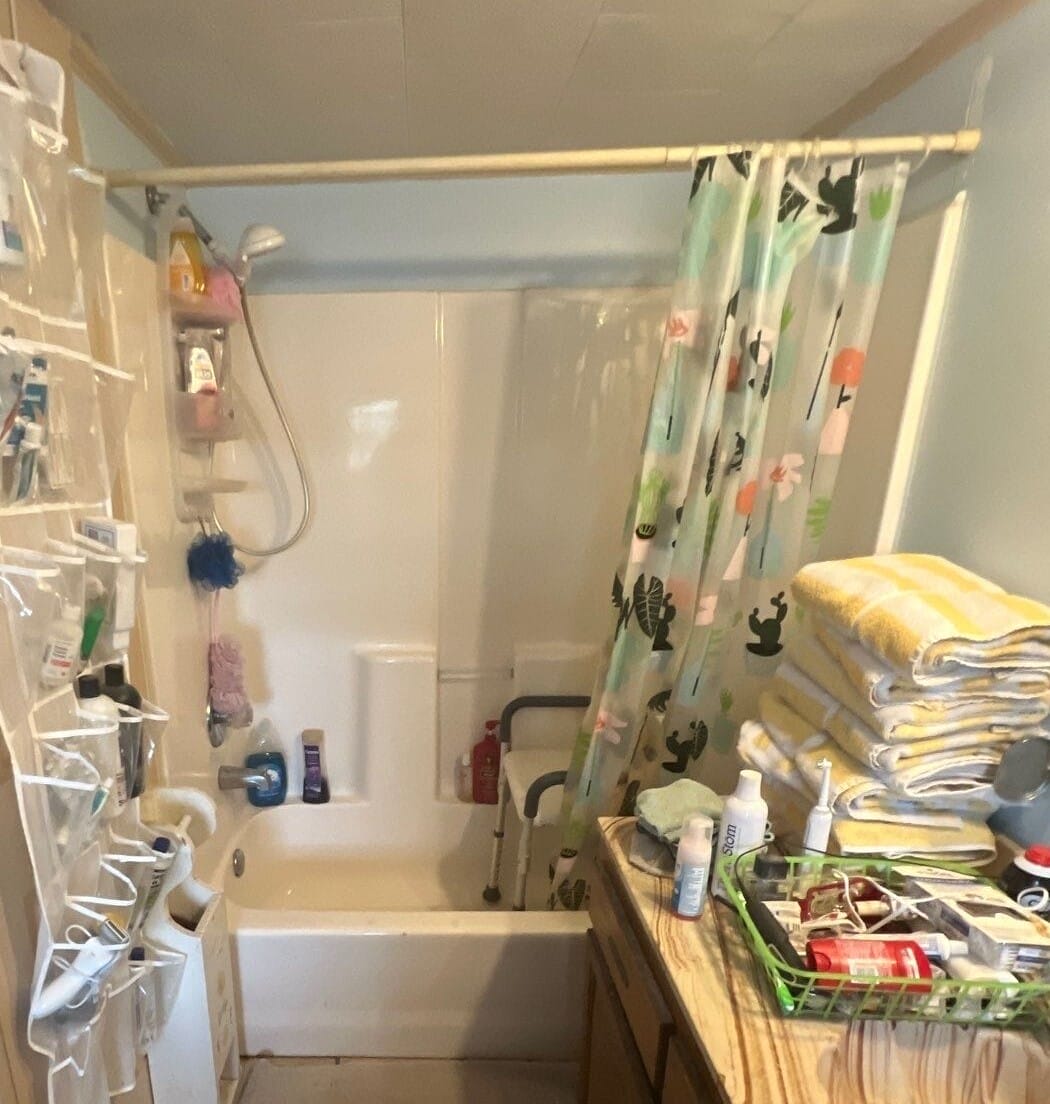 Before Bath Remodel