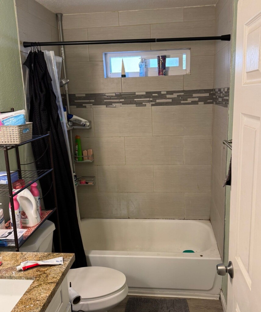 Before - Bath & Shower Combo, National Ave, Unit 3, San Diego, CA 92113