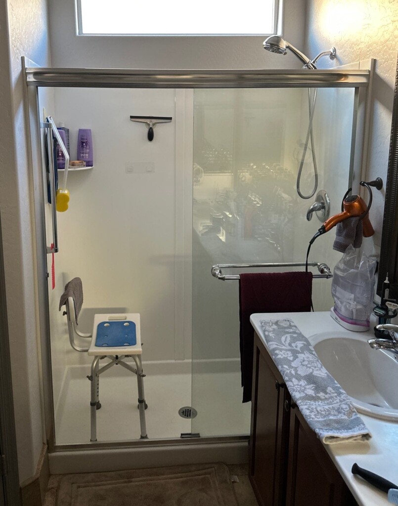 Before - Shower Remodel, Yellow Bird Ct, North Las Vegas, NV 89084