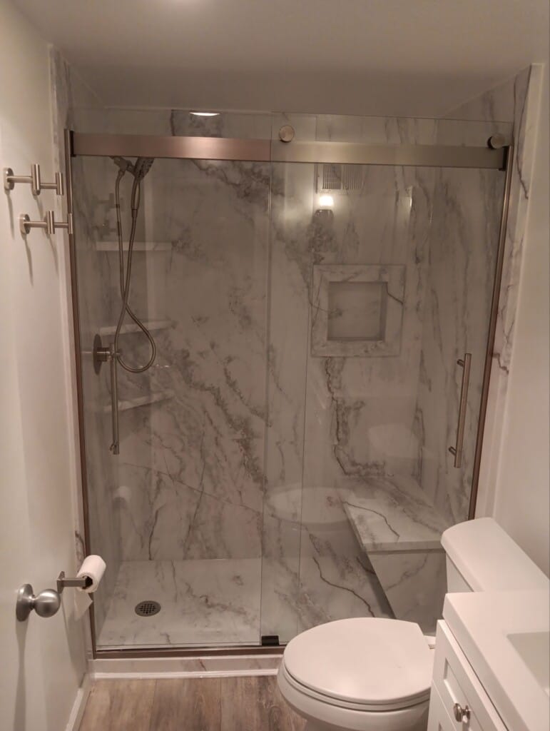 After - Tub To Shower Conversion, Vine St, #701, Denver, Colorado 80206