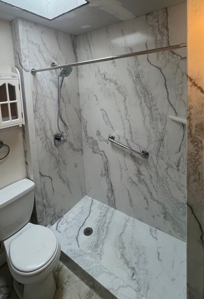 After - Tub To Shower Conversion, Cliftview Ave, Baltimore, MD 21213