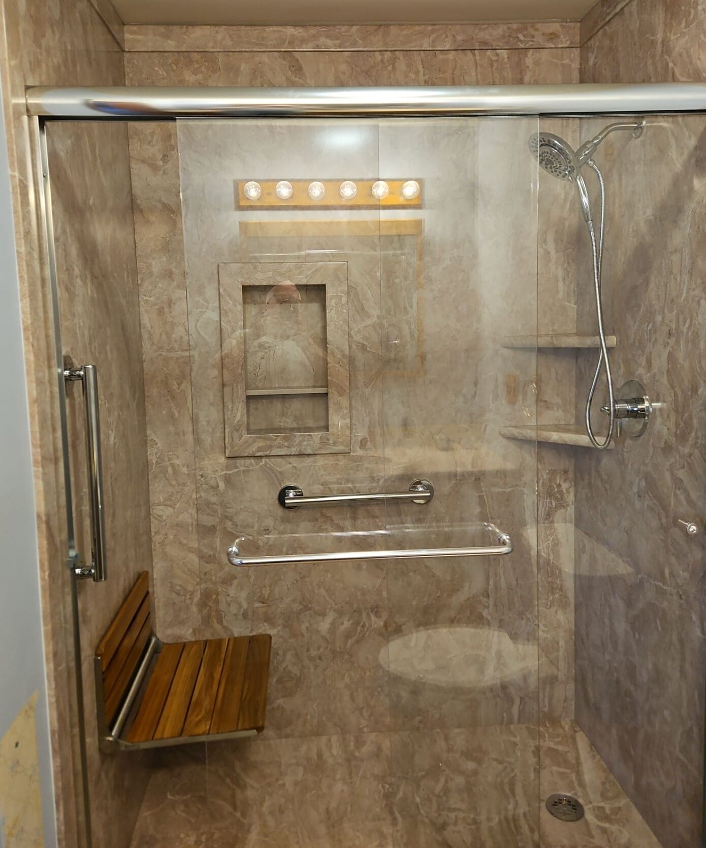 Tub To Shower Conversion, Coal Creek Rd, Murrayville, IL 62668