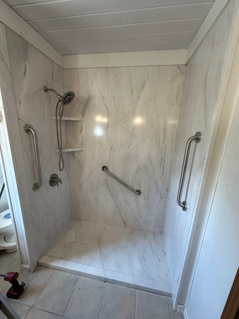 After - Tub To Shower Conversion, Aero Dr, Georgetown, TX 78628