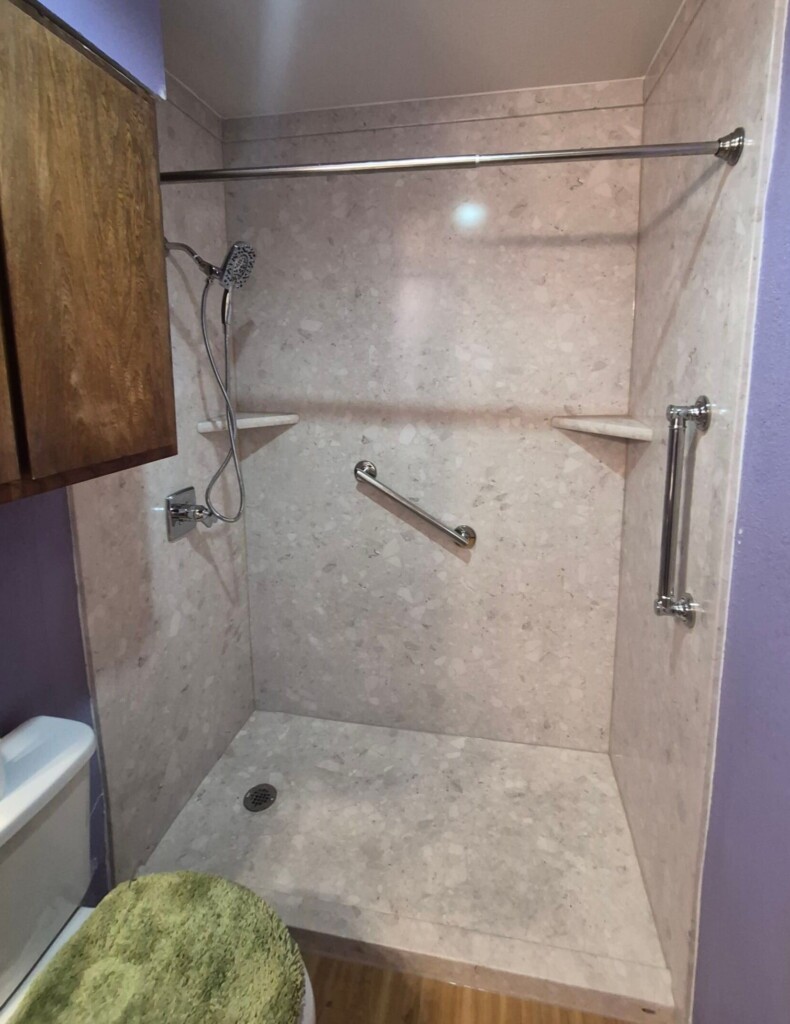 After - Tub To Shower Conversion, Teasdale Ter, Austin, TX 78753
