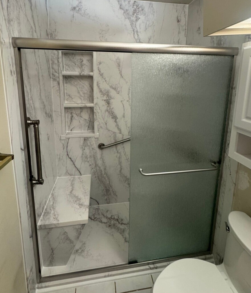 After - Tub To Shower Conversion, Edgegate Dr, San Jose, CA 95122