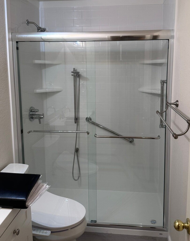 After - Tub To Shower Conversion, Ridge Point Ln, Plano, TX 75024