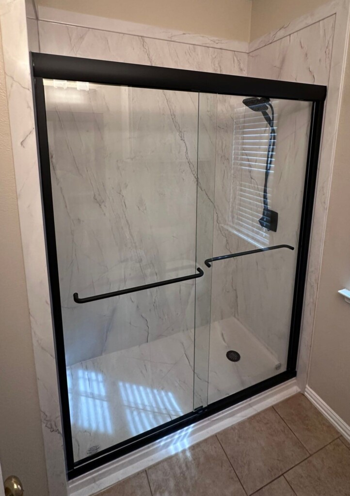 After - Tub To Shower Conversion, White Sands Dr, Plano, TX 75025