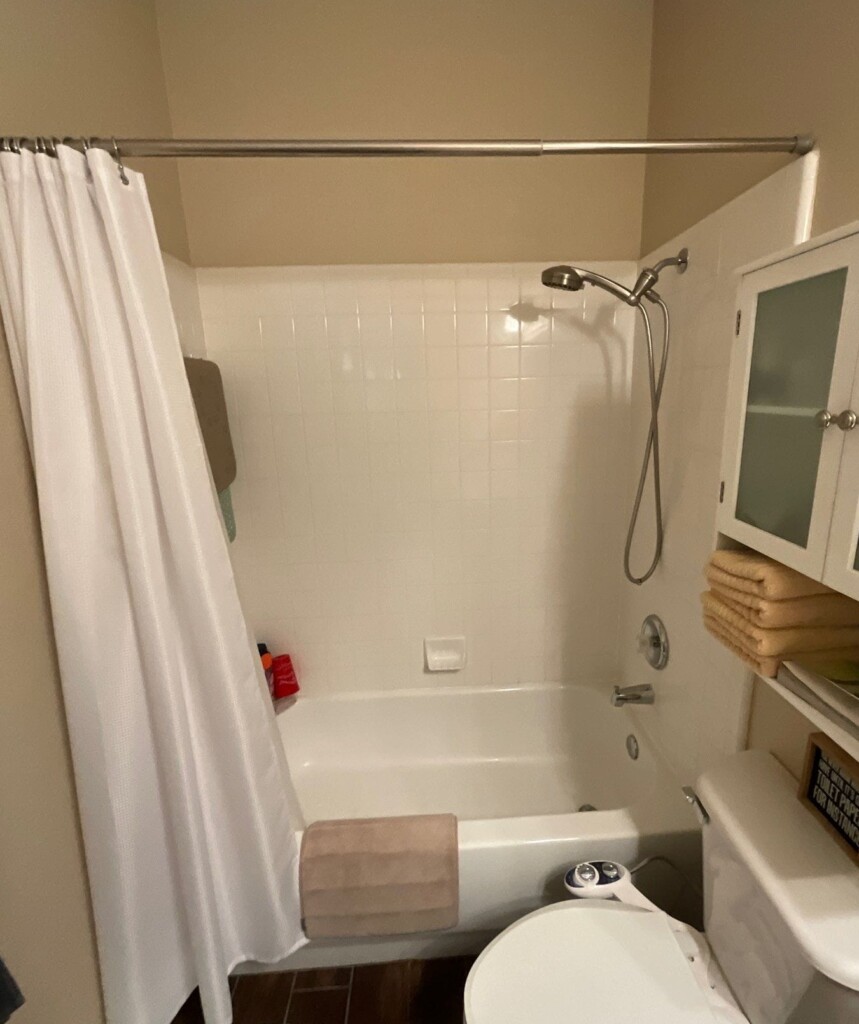 Before - Tub To Shower Conversion, Shark Loop, Round Rock, TX 78664