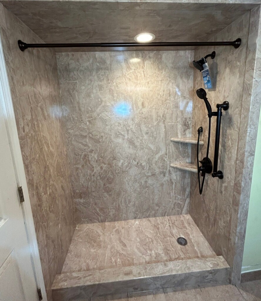After - Tub To Shower Conversion, Fairchild Rd, New Baltimore, MI 48051