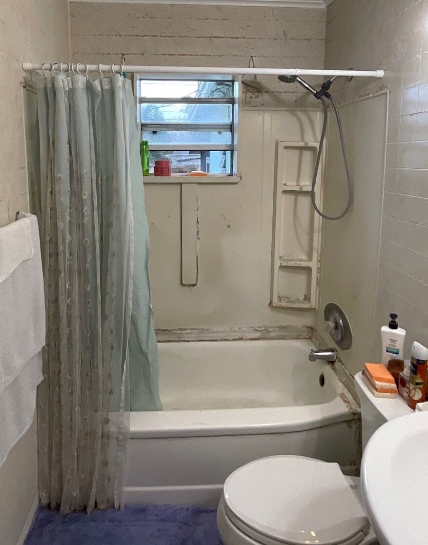 Before Bath Remodel