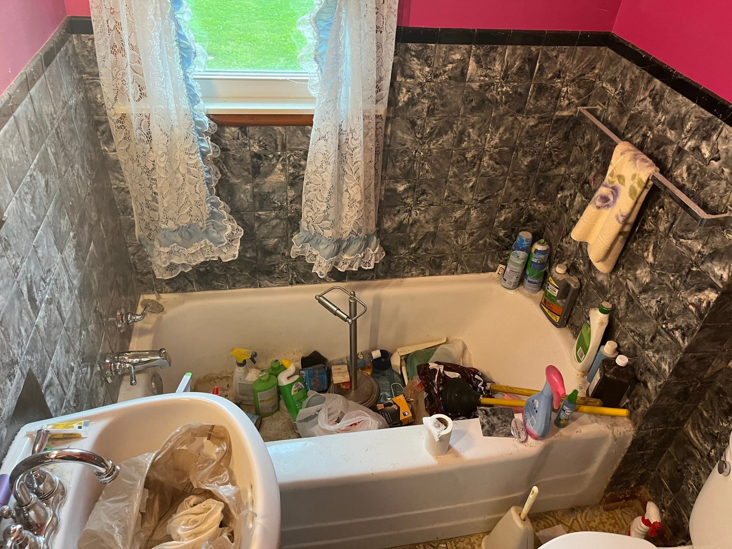 Before Bath Remodel