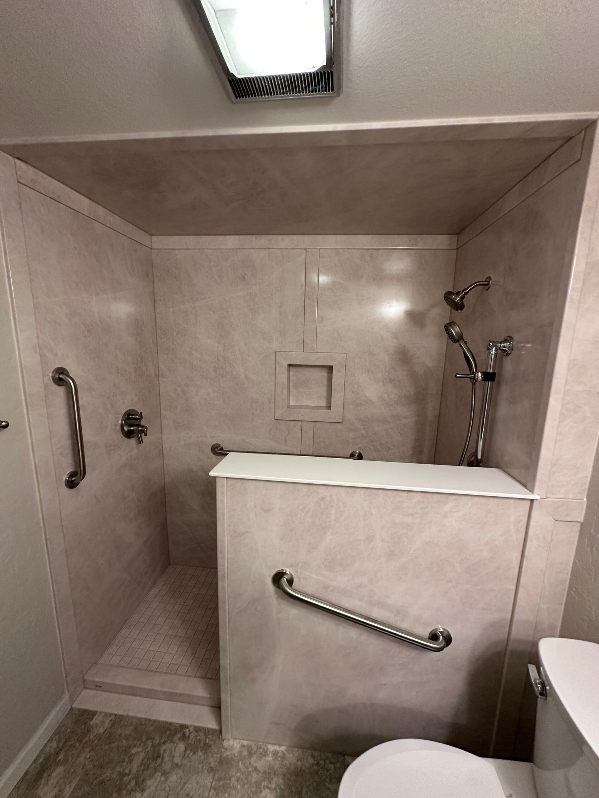 Tub To Shower Conversion, W Emberwood Dr, Sun City, AZ 85351