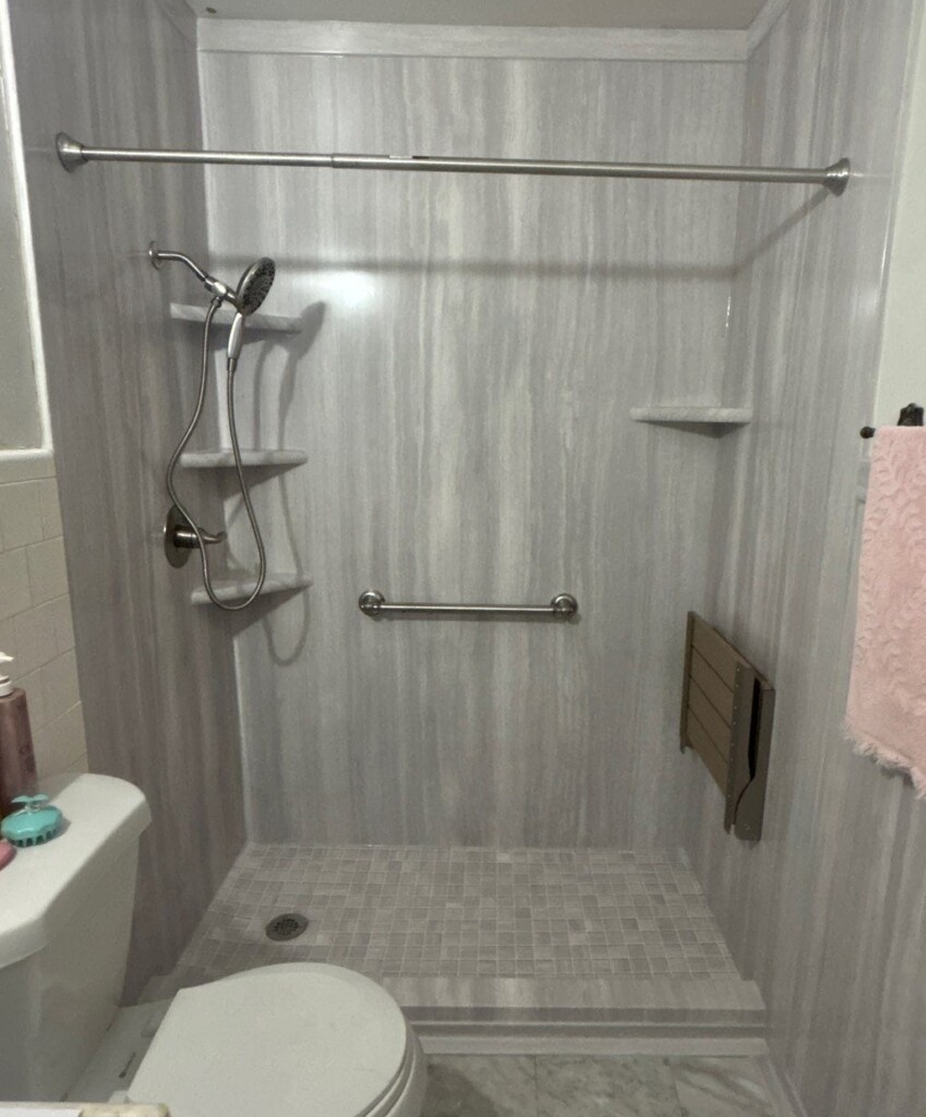 After - Tub To Shower Conversion, Sunset Ln, Fort Worth, TX 76114