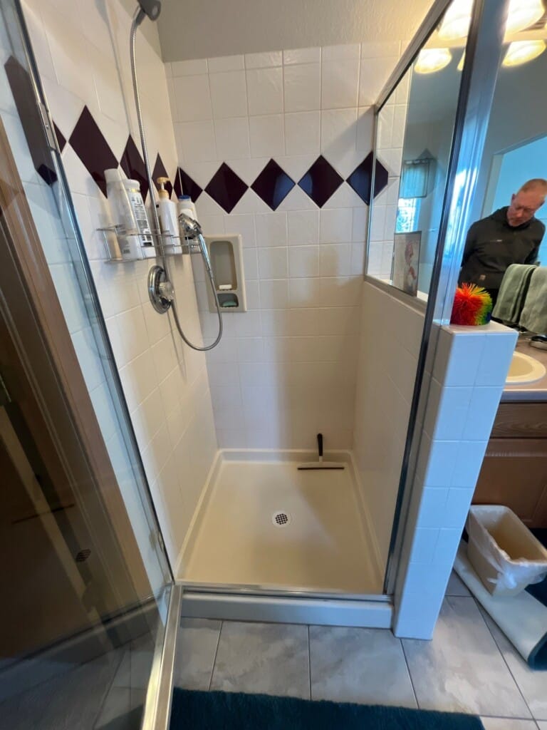 Before - Shower Remodel, Kenora St, Colorado Springs, CO 80923