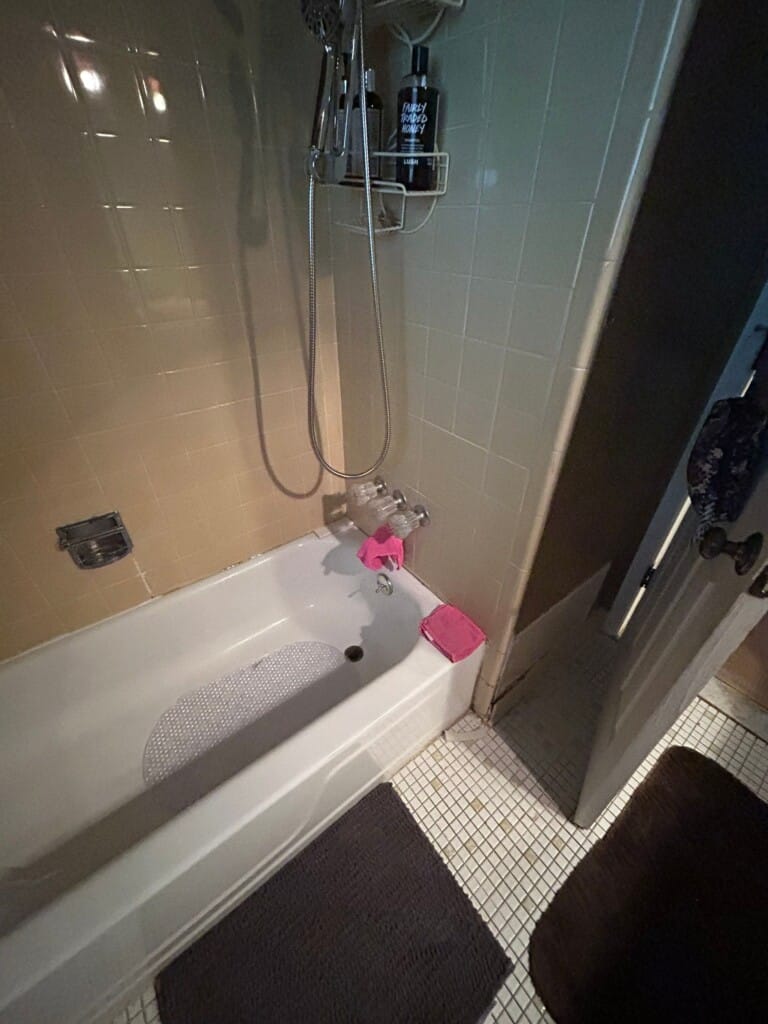 Before - Bath & Shower Combo, Perry St, Roseville, MI 48066