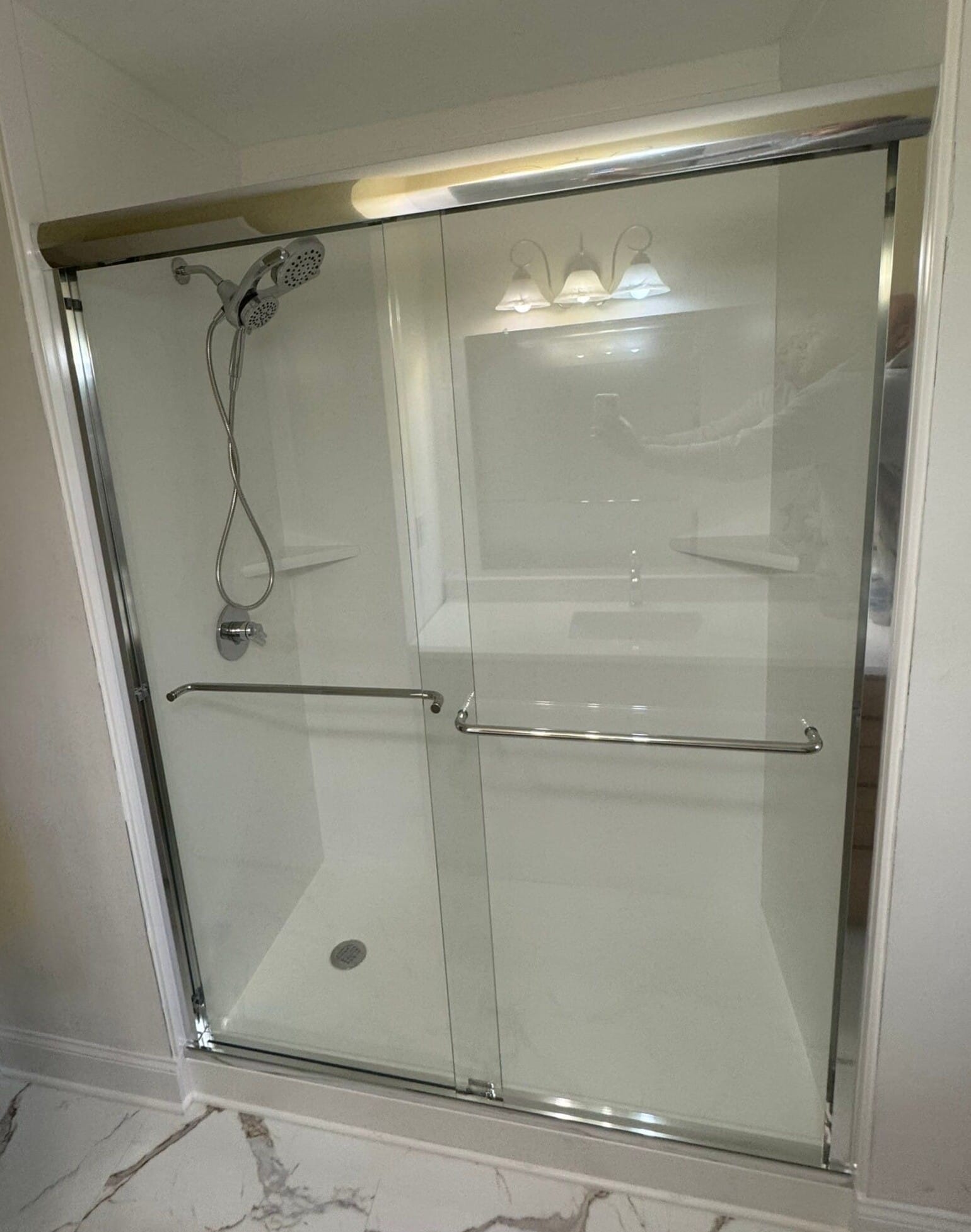 Tub To Shower Conversion, Kathryn St, Cary, NC 27511