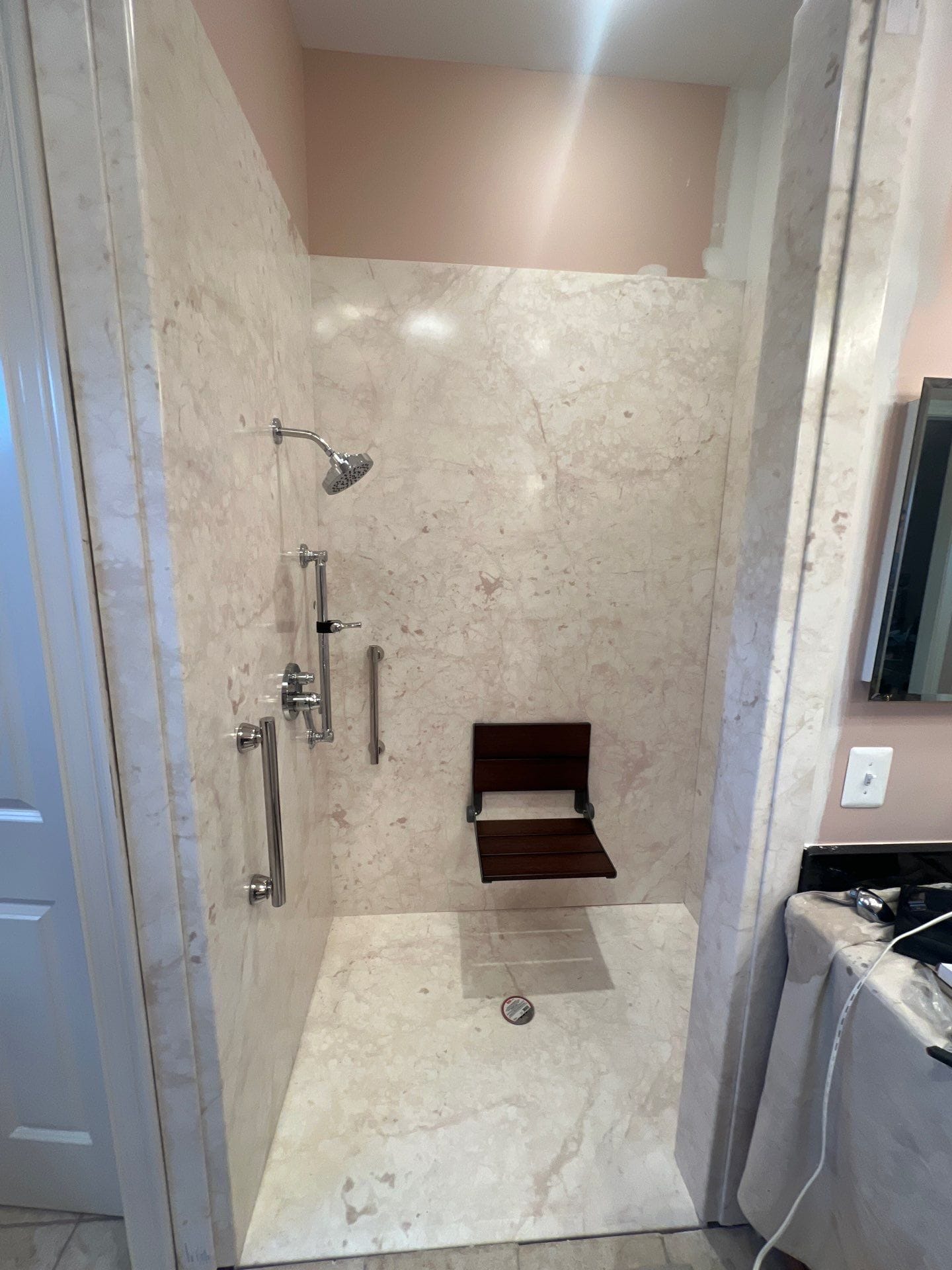 Shower Remodel, Putters Green Court, Leesburg, VA 20176