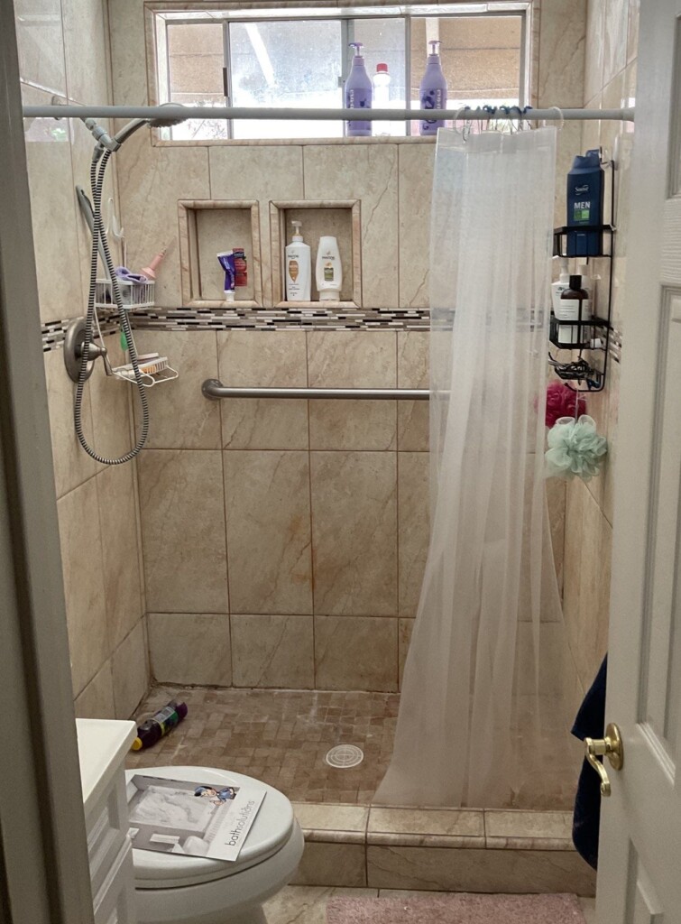 Before - Bathroom Remodel, West Progresso St, Santa Ana, CA 92703