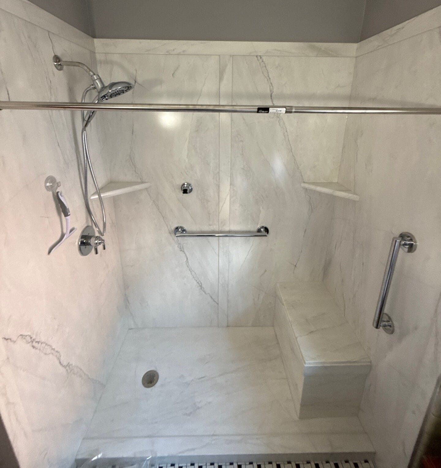 Tub To Shower Conversion, Buckingham Dr, Saint Louis, MO 63105