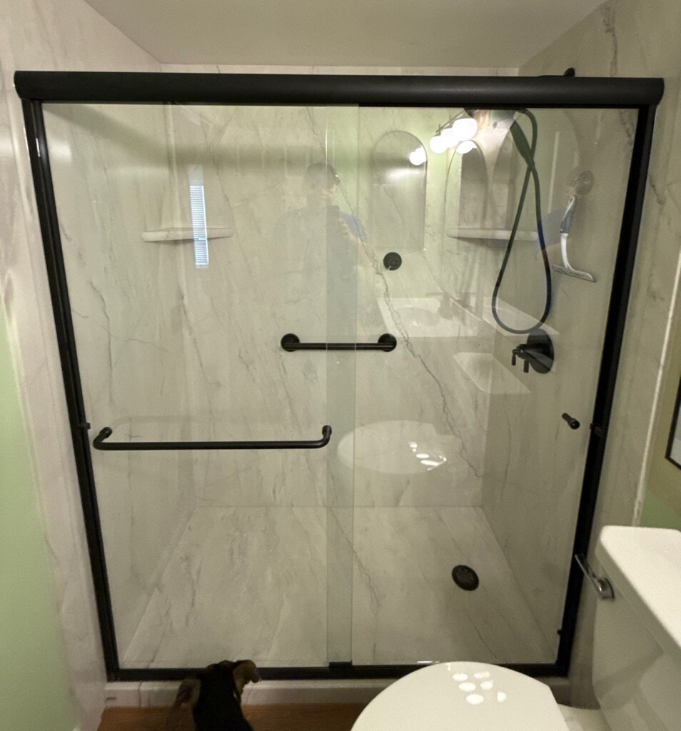 After - Tub To Shower Conversion, Towne Woods Dr, Saint Louis, MO 63129