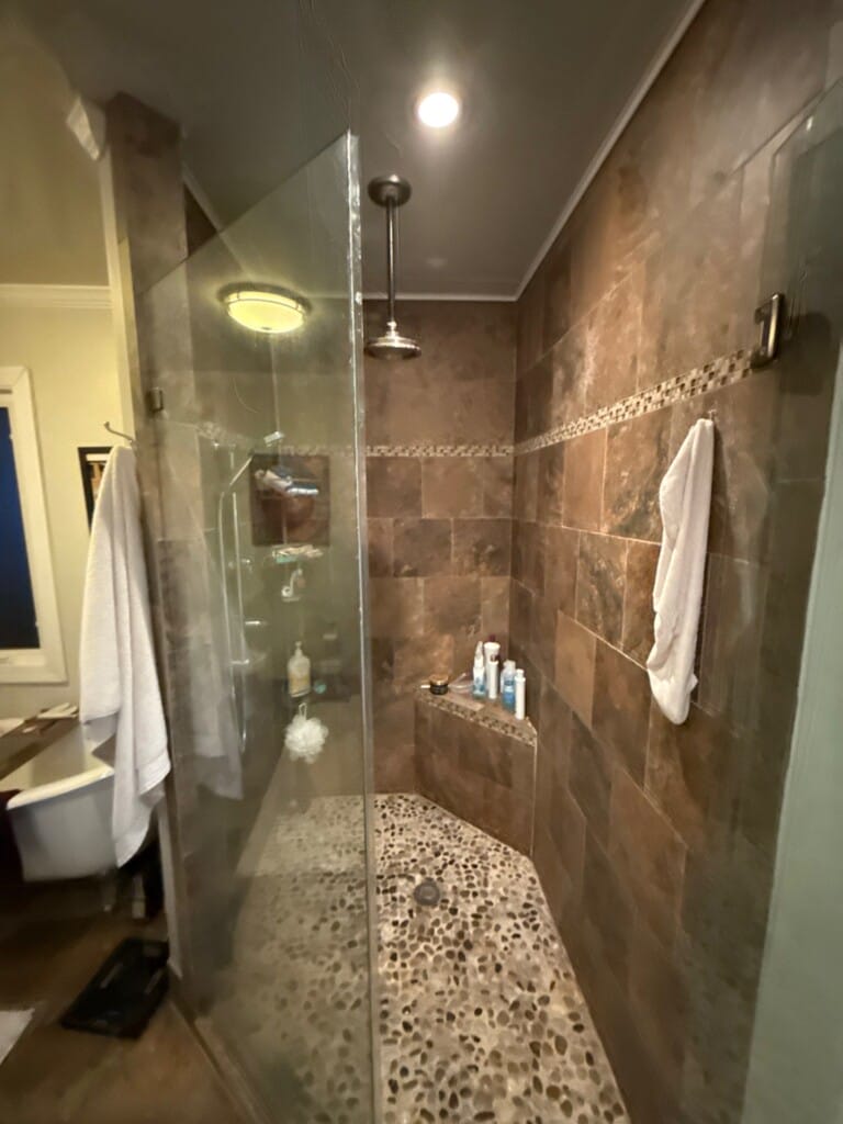Before - Shower Remodel, New Cut Rd, Severn, MD 21144