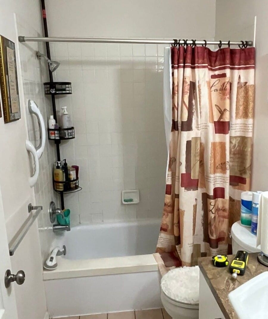 Before Bath Remodel