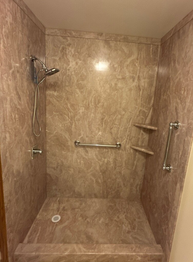 After - Tub To Shower Conversion, Vista Del Sol, Lapeer, MI 48446