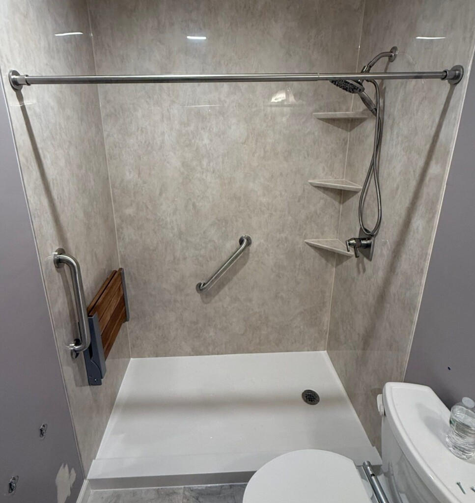 After - Tub To Shower Conversion, Buttonwood Ln, Levittown, PA 19054