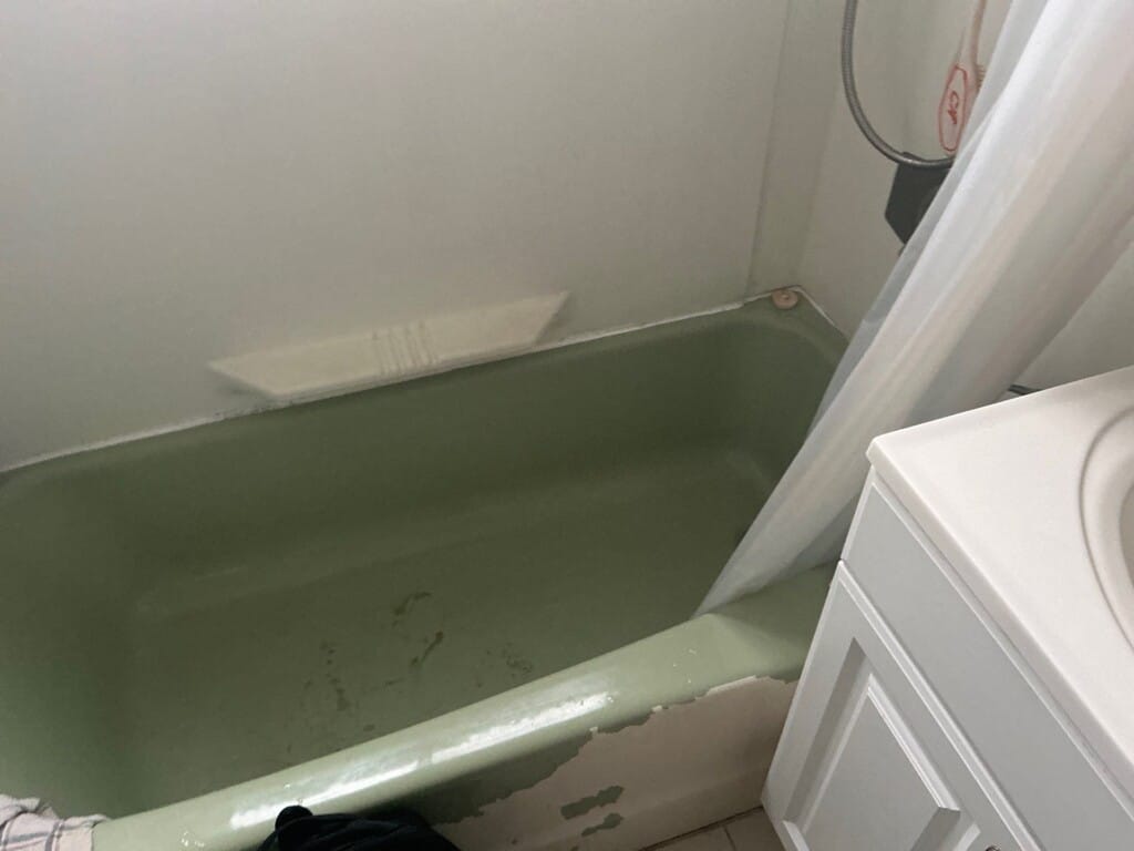 Before - Tub To Shower Conversion, Acre Lane, Hicksville, NY 11801