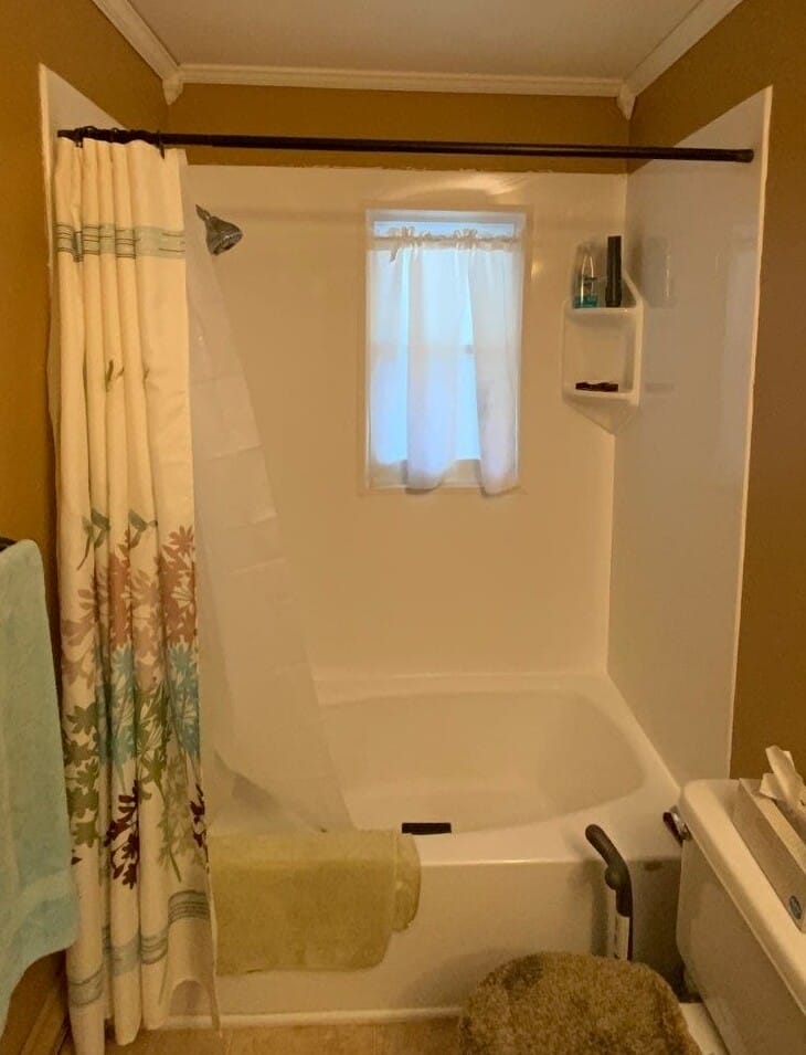 Before Bath Remodel