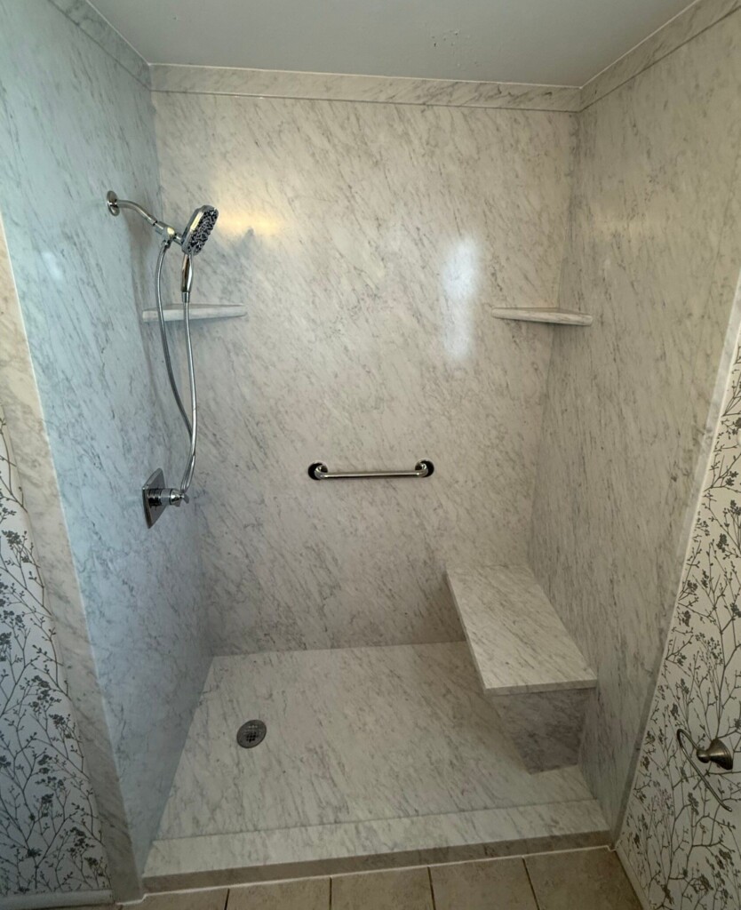 After - Tub To Shower Conversion, Courtshire Dr, Brick Township, NJ 08723