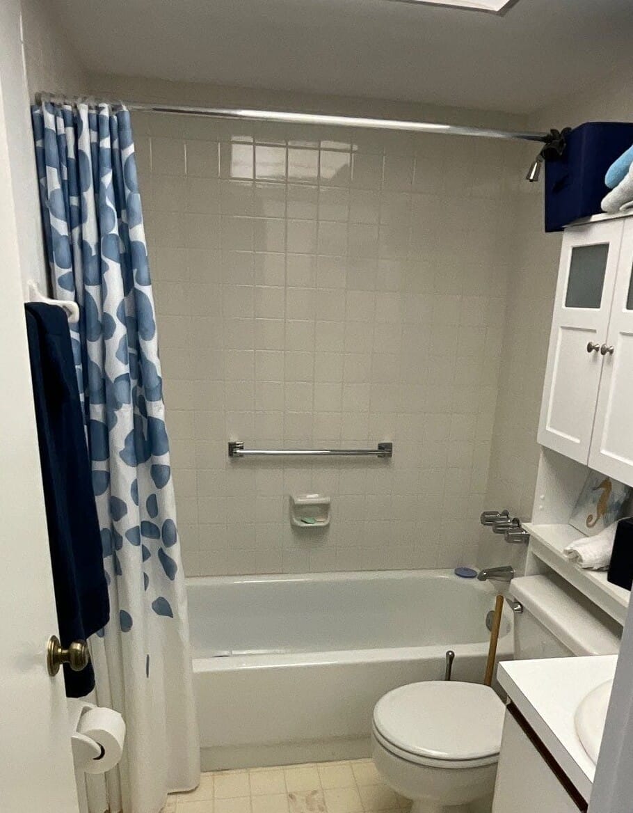 Before Bath Remodel
