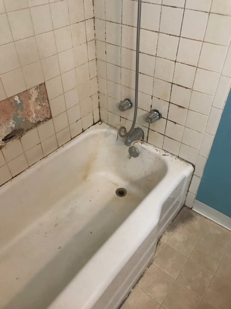 Before - Tub To Shower Conversion, Buck Creek Ave SW, Grand Rapids, MI 49548