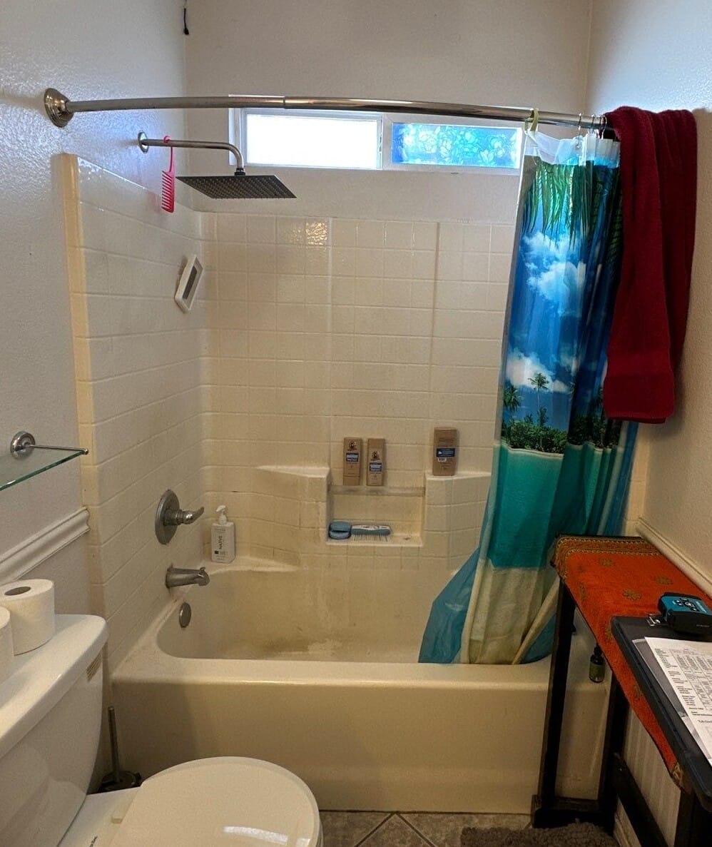 Before Bath Remodel